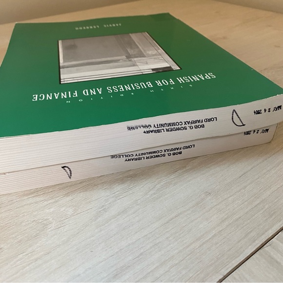 Spanish for Business & Finance + Medical Jarvis Lebredo ExLibrary Paperback - Picture 6 of 8